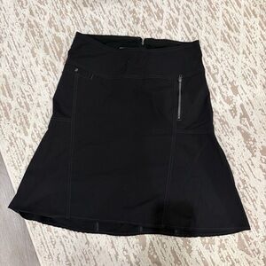 Royal Robbins Black A-Line Skirt